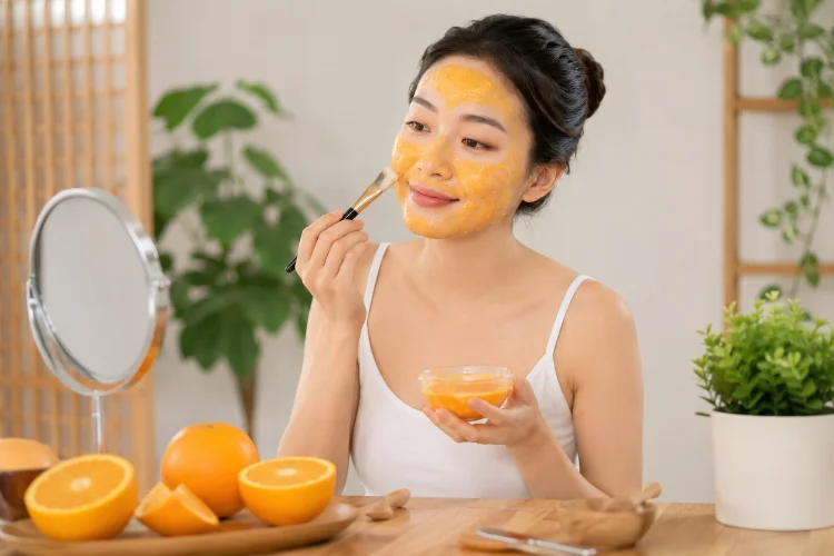 Masker Jeruk untuk Mencerahkan Kulit