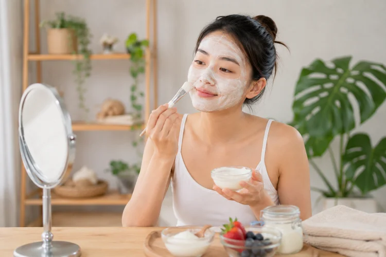 Yogurt untuk Mengangkat Sel Kulit Mati